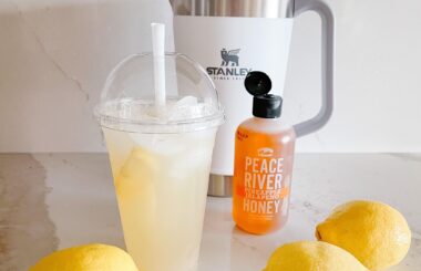 Pineapple Jalapeno Honey Lemonade